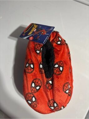 Marvel Red Spider-Man Kids Slippers